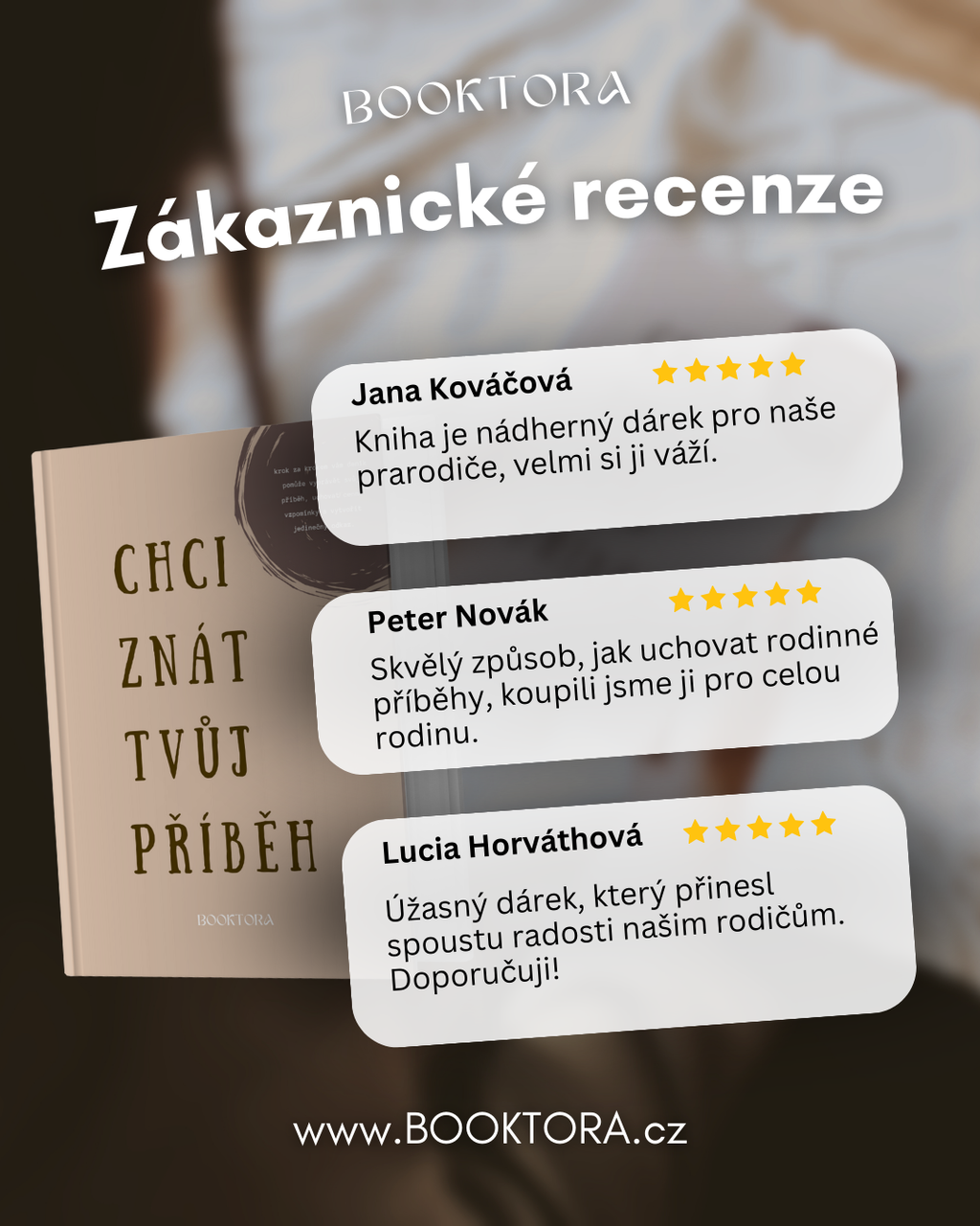 Balíček 2 knih Chci znát tvůj příběh - BOOKTORA